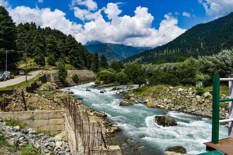 Lidder river at Pahalgam